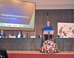 Zentralvorstand des ATV bei der Delegiertenversammlung 2021